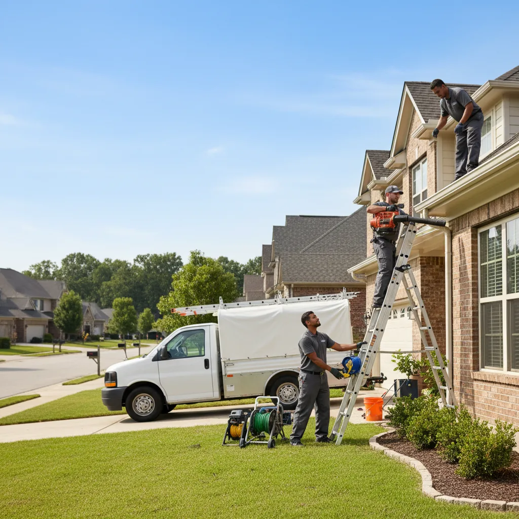 Home Gutter Service in Burdett, KS near me